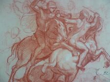 CHARLES LE BRUN ( 1619-1690) GRAVURE FAC SIMILE PROCEDE DANIEL JACOMET 1966