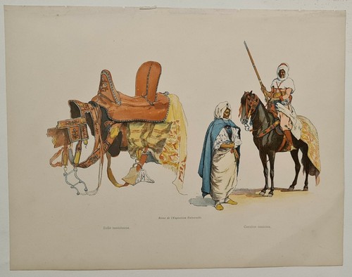 Cavalier bey sa selle - du,