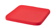 Coussin de chaise IKEA STAGGSTARR, rouge, 36x36x2,5 cm, 14"x14"x1 3/16" NEUF