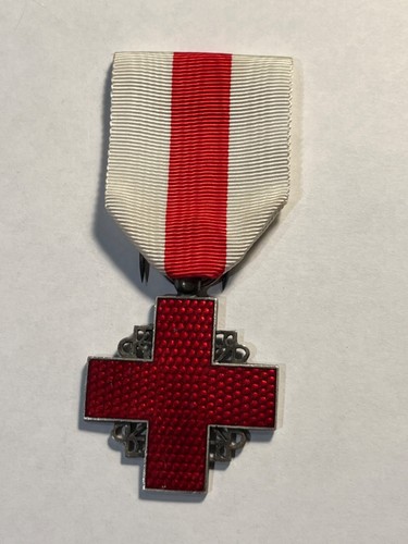 Médaille croix rouge - croix,