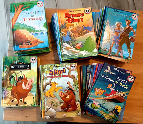 Lot livre disney club de - 68,