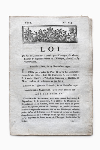 Louis xvi loi - –, formalités
