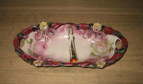 Ancien ravier plat - ancien,