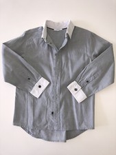 SUPERBE CHEMISE BLANCHE JACADI 8 ANS MANCHES LONGUES