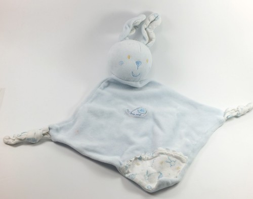 Doudou plat lapin bleu - , sucre