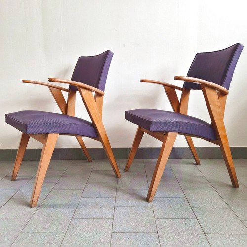 Paire fauteuils bridge - de,