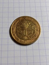 2 EURO FRANCE 2002 PLAQUE OR
