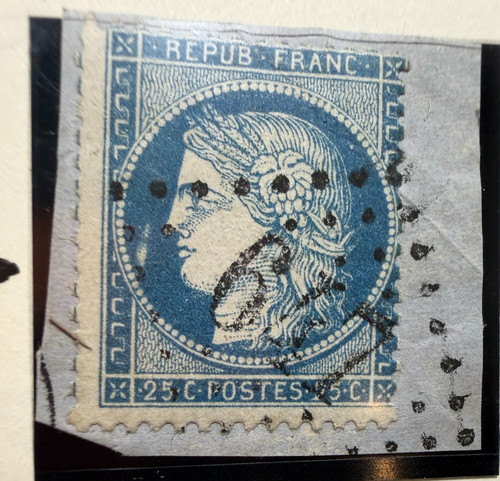 Timbre 20c bleu - 20c,