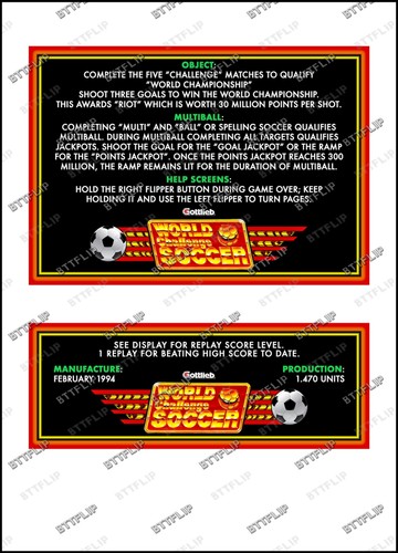 Gottlieb world challenge - gottlieb,