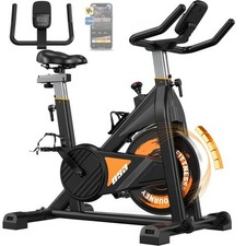 Fysiq Os3 Magnetic Exercise Bike – Quiet Indoor Fitness Bike with LCD Display,