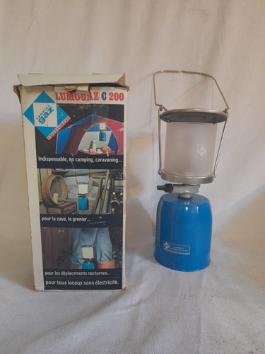 Ancienne lampe lumogaz 200 - ancienne,