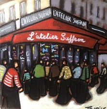 Tableau Paris Bar l’atelier Suffren Tourrier