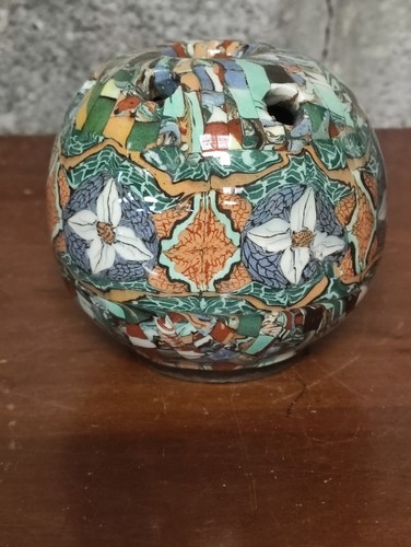 Vase pique fleurs mosaïque - mosaïque, en