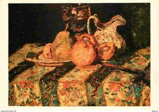 Art - Peinture - Adolphe Monticelli - Nature morte aux tapis - Carte de la Loter