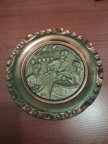 Assiette decorative cuivre - decorative,