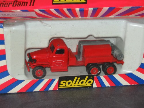 Camion citerne gmc pompiers - camion,
