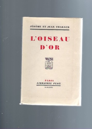 Tharaud oiseau d or e - tharaud:, d'or