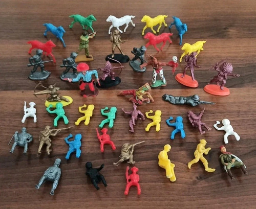 Jouets anciens plastique - en,