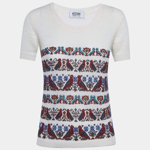 Pull manches chemise mohair