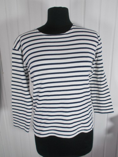 Petit pull marinière beige - pull,