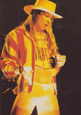 Carte postale chanteur rock - carte, *chanteur