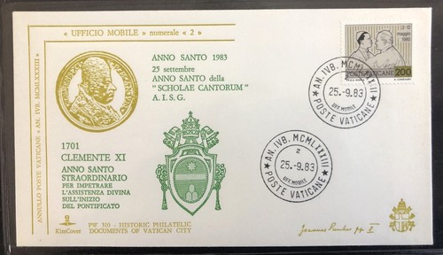 Fdc pope john - fdc,,