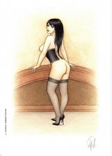 EX-LIBRIS PIN UP AUX FESSES