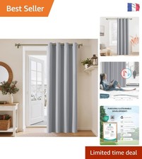 Rideau Décoratif 132x210cm, Occultant et Thermique - Confort Toute l'Année