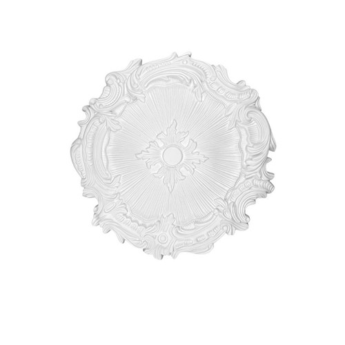 Rosace ronde imitation - rosace, pu