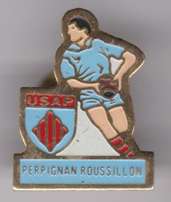 pin's RUGBY USAP - Top 14 - Perpignan Roussillon
