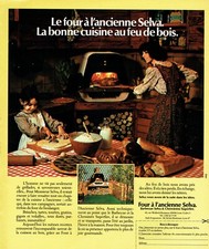  publicité Advertising 0422 1976  Four à l'ancienne barbecue Selva feu de bois