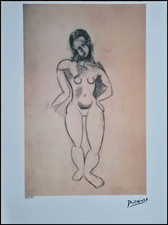 PABLO PICASSO * Femme Nue * 28