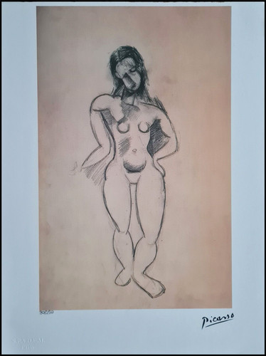 Pablo picasso femme nue 28 - pablo,