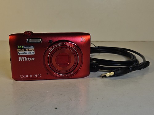 Nikon coolpix s3600 - s3600, rouge