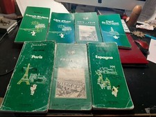 lot de 7 guides michelin vert