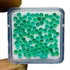 100 Pièces Vert Naturel Onyx