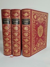 LA FONTAINE CONTES ET OEUVRES DIVERSES 3 VOLUMES - JEAN DE BONNOT 1969