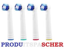 4 Têtes de Brosse à Dent Electrique pour BRAUN ORAL B Brossettes de rechange fr