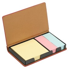 Porte-bloc notes en cuir pour