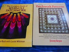 lot 2livres pour patchwork 320pages en tout ,en anglais  tres bon état 