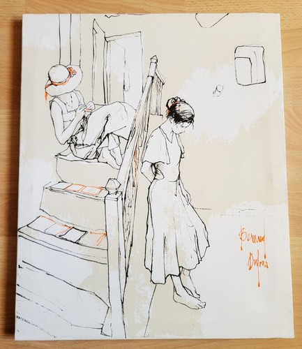 Tableau huile sur - tableau, de