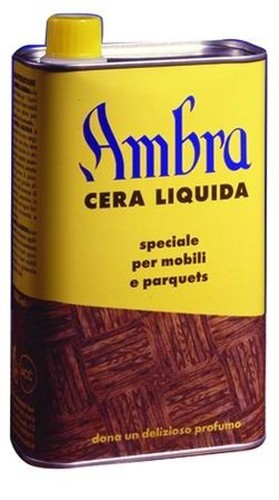 Cire ambre pour bois - ambre, ambrosoli