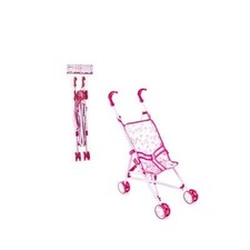 Poussette Jouet Petite Fille Fermeture Parapluie Pour Jeu Poupées Rose Sar