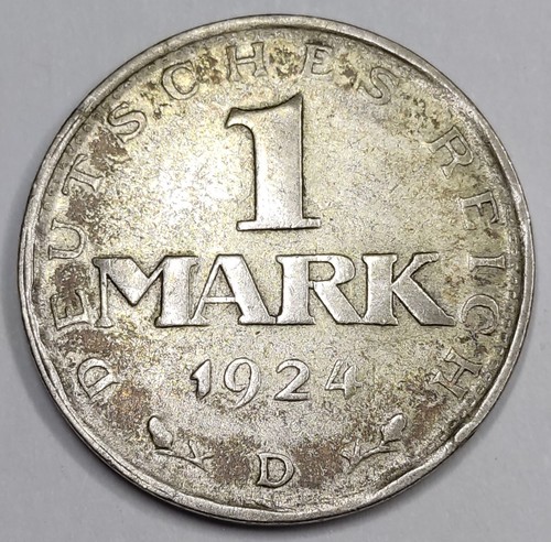 Monnaie argent mark 1924 - argent,,