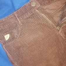 PANTALON HOMME EN VELOUR MARON