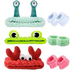 Kit de 9 Pièces Mignons Avec Bandeau Élastique et Bracelets Créatifs Pour Lav...