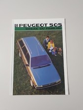 Catalogue Peugeot 505 Break