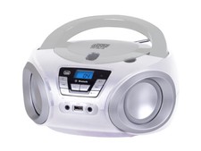 TREVI 0CM54401 Radio Lecteur CD Portable BT USB CMP544BT Blanc