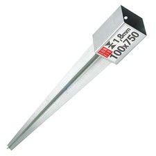 Douille de sol à impact 100 x