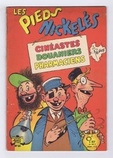 LES PIEDS NICKELES N°44   CINEASTES DOUANIERS PHARMACIENS  EO PELLOS  Titre rare
